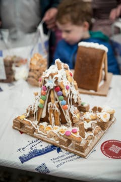 Ein farbenfrohes Knusperhäuschen: da steckt viel Mühe drin. (Bild: Manuela Jans-Koch, Malters, 10. November 2018)