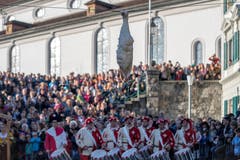 Jahr für Jahr zieht der Anlass zahlreiche einheimische und auswärtige Schaulustige an. (Bild: Pius Amrein (Sursee, 11. November 2018))