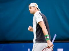John Isner ist einer von zwei Debütanten in London (Bild: KEYSTONE/EPA TT NEWS AGENCY/ERIK SIMANDER/TT)