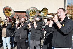 Gute Stimmung bei den Gämselibögg in Gams. (Bild: Thomas Schwizer)