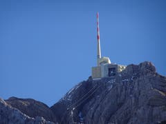 Der Säntis präsentiert sich im besten Licht. (Bild: Stephan Lendi)