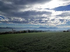 Mystische Herbststimmung in Knutwil. (Bild: Urs Gutfleisch, 12. November 2018)