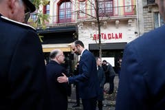 Impressionen von der Gedenkfeier am 13. November 2018 in Paris. (Bild: Benoit Tessier/EPA (Paris, 13. November 2018))