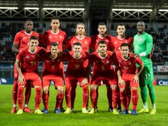 Die Schweizer Nationalmannschaft trat gegen die Weltnummer 96 Katar nicht in Bestbesetzung an (Bild: KEYSTONE/ENNIO LEANZA)