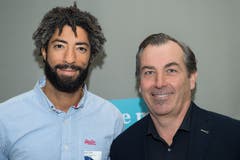 Von links: Roger Landolt und Klaus Fiebiger, Wave-Advertising AG. (Bild: Eveline Beerkircher)