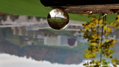 Campus Sursee. Verkehrter Blick durch die Glaskugel. (Bild: Alfred Herzog, 10. November 2018)