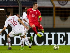 Xherdan Shaqiri brachte nach der Pause zumindest etwas Schwung in das Schweizer Angriffsspiel (Bild: KEYSTONE/PPR/CHRISTIAN MERZ)