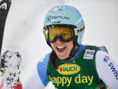 So wünscht man sich Wendy Holdener in den Slaloms dieses Winters (Bild: KEYSTONE/GIAN EHRENZELLER)