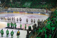 6334 Zuschauer kamen in die Resega. (Bild: KEYSTONE/TI-PRESS/ALESSANDRO CRINARI)