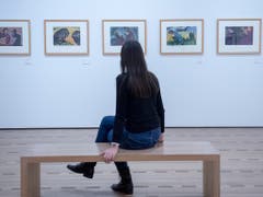 Ein anderer Blick auf Emil Nolde. Nicht seine archaischen Nordseelandschaften sind in Bern zu sehen, sondern seine Ausflüge in das Reich der Phantasie, des Grotesken und Exotischen. (Bild: KEYSTONE/MARCEL BIERI)