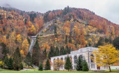 "Farbige Elektrizität". Aufgenommen in Obermatt NW (Bild: Erich Heiniger)