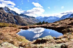 See mit Ausblick. (Bild: Roland Imhof (Meiental, 17. November 2018))