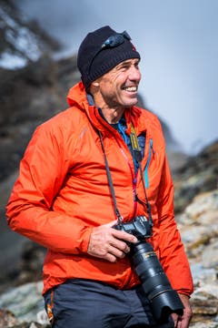 Robert Bösch in Aktion.