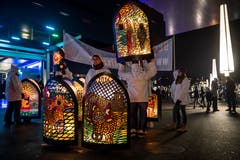 Weihnachtszauber Luzern auf dem Eisfeld Luzern beim Europaplatz Luzern am Samstag, 24. November 2018. (Bild: Philipp Schmidli)