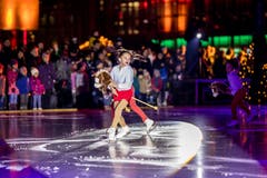 Weihnachtszauber Luzern auf dem Eisfeld Luzern beim Europaplatz Luzern am Samstag, 24. November 2018. (Bild: Philipp Schmidli)