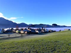 Wunderbare Morgenstimmung. Bild: Urs Gutfleisch (Schwarzenberg, 25. November 2018