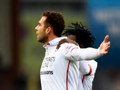 Sions Pajtim Kasami unterstrich seine gute Form mit dem 1:0 gegen Thun (Bild: KEYSTONE/OLIVIER MAIRE)