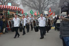 Chlausmarkt in Mosnang. (Bild: Beat Lanzendorfer, 25.11.2018)
