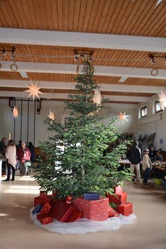Adventsmarkt im Kinder Dörfli Lütisburg. (Bild: Beat Lanzendorfer, 24.11.2018)
