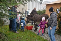 Chlausmarkt in Mosnang. (Bild: Beat Lanzendorfer, 25.11.2018)