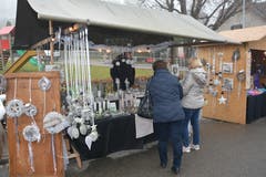 Chlausmarkt in Mosnang. (Bild: Beat Lanzendorfer, 25.11.2018)