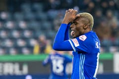 Blessing Eleke - Linkes Mittelfeld - Note 4Der Nigerianer ist sehr engagiert, doch auf dem Flügel kann er seine Klasse nicht so recht zeigen.(Bild: Alexandra Wey / Keystone (Luzern, 25. November 2018))