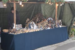 Chlausmarkt in Mosnang. (Bild: Beat Lanzendorfer, 25.11.2018)