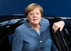 Die deutsche Kanzlerin Angela Merkel. (Bild: Piroschka Van de Wouw/EPA (Brüssel, 25. November 2018))