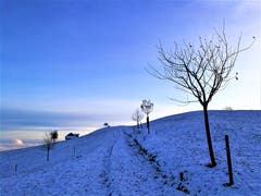 Wunderbare mystische Winterlandschaft im Schwarzenberg (Luzern). (Bild: Urs Gutfleisch (Schwarzenberg, 28. November 2018))