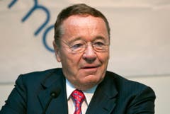 Platz 7: Familie Marguerre – Wohnsitz im Kanton Schwyz – bringt es dank ihres Pharmaunternehmens Octapharma auf 5 bis 6 Milliarden Franken Vermögen. Im Bild: Firmengründer Wolfgang Marguerre. (Bild: Eckehard Schulz/AP (Dessau, 7. Oktober 2009))