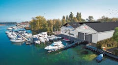 So soll die neue Werkhalle der Krüger Werft aussehen. (Bild: PD)