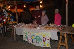 Weihnachtsmarkt in Ganterschwil. (Bild: Beat Lanzendorfer, 28.11.2018)