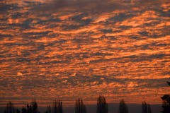 Der Morgenhimmel über Romanshorn. (Bild: Oesch Hansjürg)