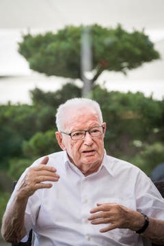 Platz 9: SFS-Gründer Hans Huber: 1 bis 1,5 Mia. (Bild: Benjamin Manser)