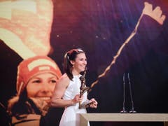 Wendy Holdener, die Schweizer Sportlerin des Jahres 2017, gehört auch in diesem Jahr wieder zu den sechs Nominierten. (Bild: KEYSTONE/PPR/MANUEL LOPEZ)