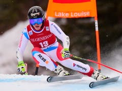 Lara Gut geht jetzt als Lara Gut-Behrami auf Siegjagd - zum ersten Mal am Freitag in Lake Louise (Bild: KEYSTONE/AP The Canadian Press/FRANK GUNN)