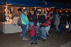 Weihnachtsmarkt in Ganterschwil. (Bild: Beat Lanzendorfer, 28.11.2018)