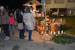 Weihnachtsmarkt in Ganterschwil. (Bild: Beat Lanzendorfer, 28.11.2018)