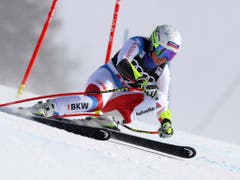 Einen Schritt weiter: Corinne Suter machte in den Teamtrainings einen starken Eindruck (Bild: KEYSTONE/AP/ALESSANDRO TROVATI)