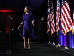 Eine der Gewinnerinnen: Nancy Pelosi. Die Demokratin wird möglicherweise den Vorsitz im Repräsentantenhaus übernehmen. (Bild: Keystone/AP/JACQUELYN MARTIN)