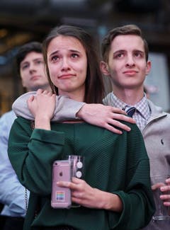 Des einen Sieg, des andern Niederlage. (Bild: EPA/Mark Lyons, Cincinnati, 6. November 2018)