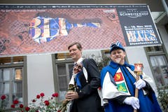 Mike Hauser (links) und Kari Bründler organisieren dieses Jahr das Blues Festival. Zudem ist Hauser Präsident des Luzerner Fasnachtskomitees und Kari Bründler ist