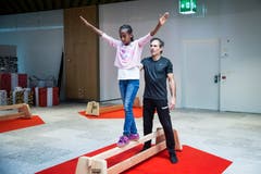 Der Balance-Akt soll geübt sein. (Ebikon, 8 November 2018)