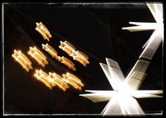 Weihnachtlicher Lichterglanz in St. Gallen. (Bild: Katharina Nagy)