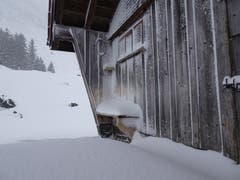 Der Winter hat auf der Schwägalp Einzug gehalten. (Bild: Stephan Lendi)