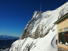 Fussweg vom Hotel Pilatus Kulm Richtung Tomlishorn (Bild: Ruedi Käch (Pilatus Kulm, 13. Dezember 2018))