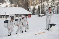 Diese Gruppe war besonders futuristisch unterwegs... (Bild: Boris Bürgisser, Melchtal, 13. Dezember 2018)