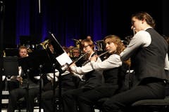 Am Konzert mit dem Titel One Night In New York des Musikvereins Seedorf gab es mehrere Highlights. (Bild: Florian Arnold, Altdorf, Theater Uri, 1. Dezember 2018)