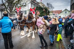 Chlausumzug und Chilbi in Frauenfeld. (Bild: Andrea Stalder)
