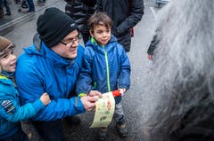 Chlausumzug und Chilbi in Frauenfeld. (Bild: Andrea Stalder)